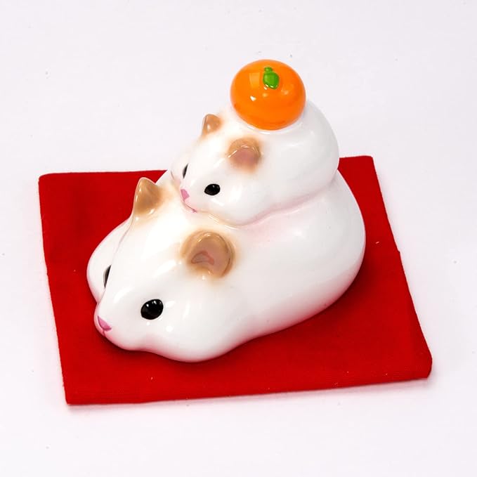 お正月☆ハムスターだるま&鏡餅 お正月☆ハムスターだるま&鏡餅